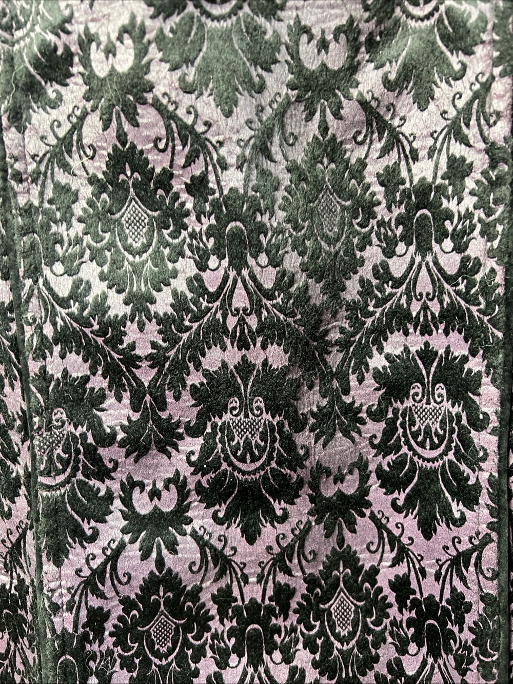 Lip Service Quoth the Raven Black Purple Damask Fishtail Mermaid Y2K Goth Skirt - Picture 9 of 13